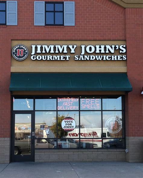 Where is jimmy johns near me - Sandwich Delivery in Jacksonville for Lunch or Dinner. Jimmy John's. 11616 San Jose Blvd. Jacksonville, FL 32223. Directions. (904) 674-2255. Catering. Delivery.